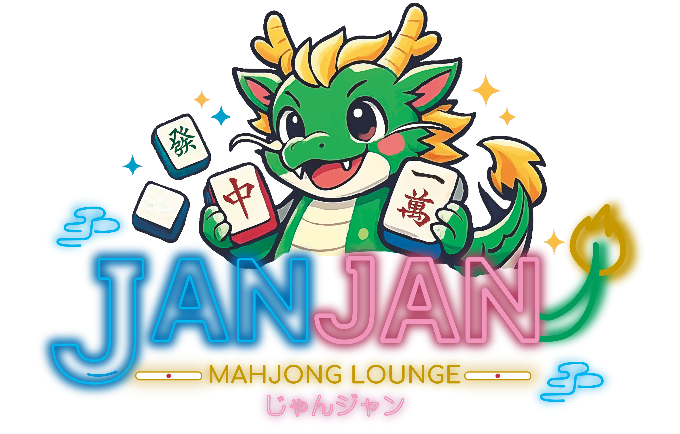 麻雀ラウンジ じゃんジャン ロゴ